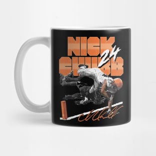 Nick Chubb Cleveland Arm Extend Mug